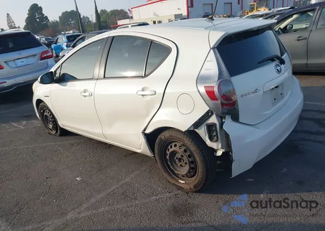 2012 Toyota Prius C One z USA, uszkodzony, nr VIN JTDKDTB34C1015377